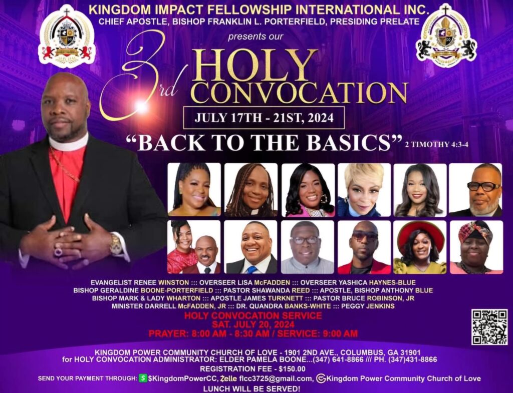 Holy Convocation – Back to the Basics