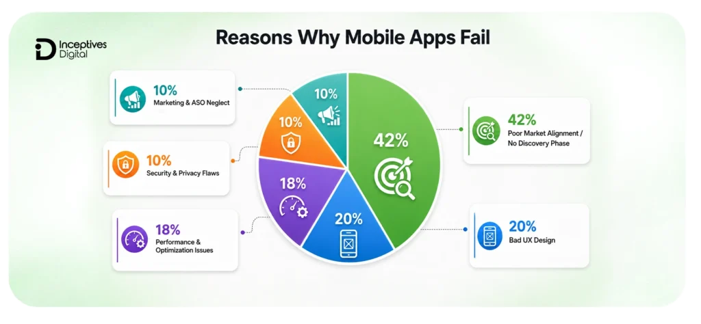 Reasons Why Mobile Apps Fail