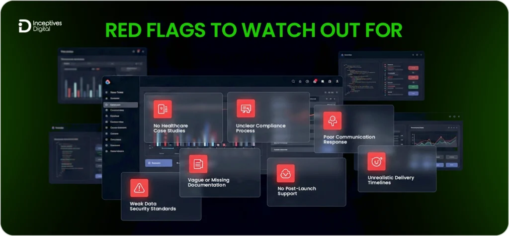 Red Flags to Watch Out in a Healthcare app development company
